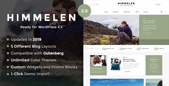 Himmelen WordPress theme