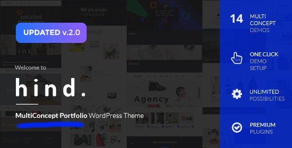 Hind WordPress theme