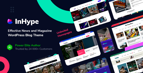 InHype WordPress theme