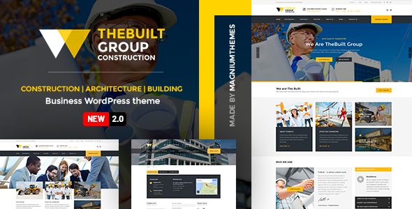 TheBuilt WordPress theme