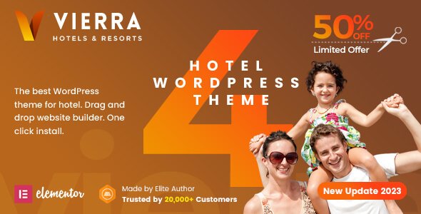 Hotel Booking WordPress Theme WordPress theme