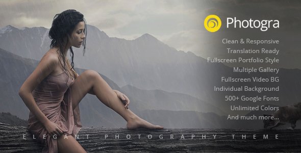 Photogra WordPress theme