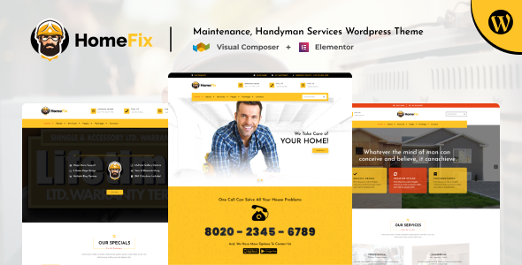 Home Fix WordPress theme