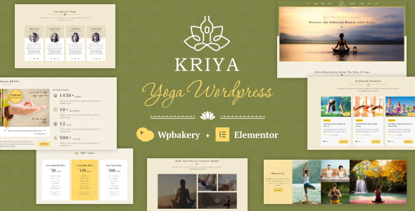 Kriya WordPress theme
