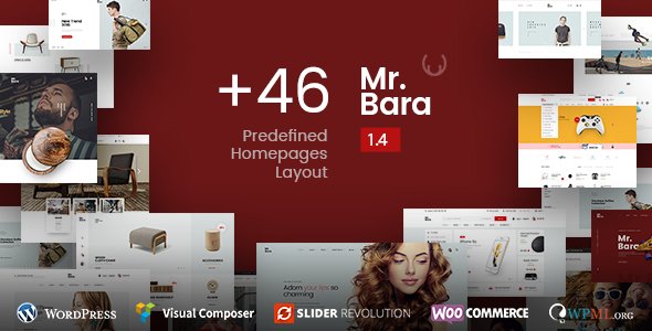 Mr.Bara WordPress theme