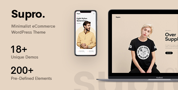 Supro WordPress theme