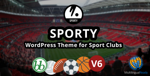 SPORTY WordPress theme