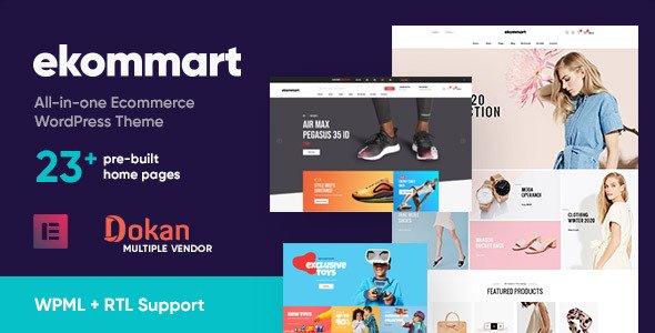 ekommart WordPress theme