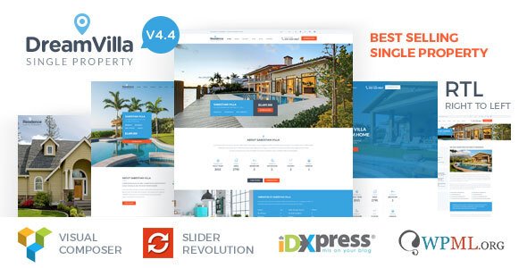 DreamVilla WordPress theme