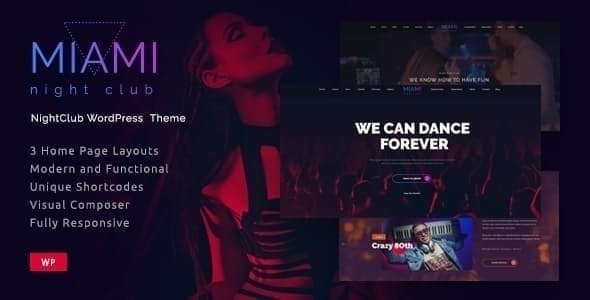 Miami WordPress theme