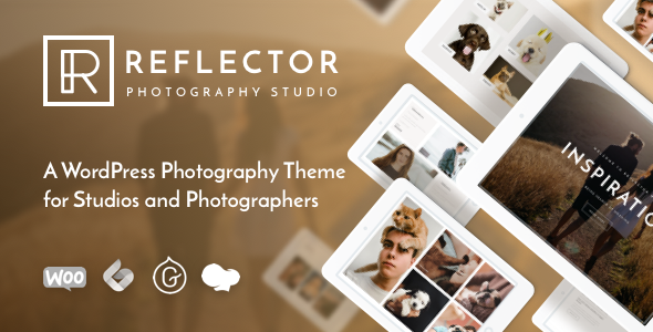 Reflector Photography WordPress theme