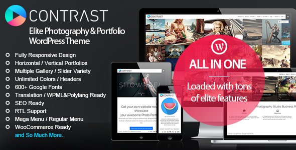 CONTRAST WordPress theme