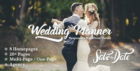 Wedding Planner WordPress theme