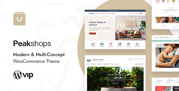PeakShops WordPress theme