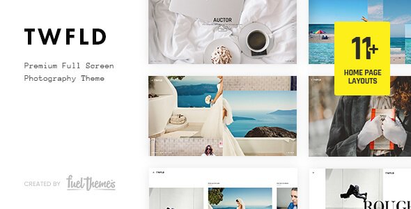 TwoFold WordPress theme