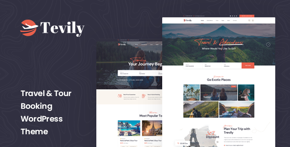 Tevily WordPress theme
