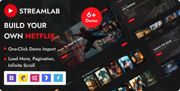 Streamlab WordPress theme