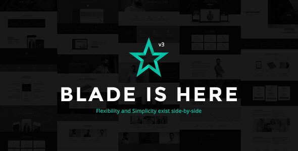 Blade WordPress theme