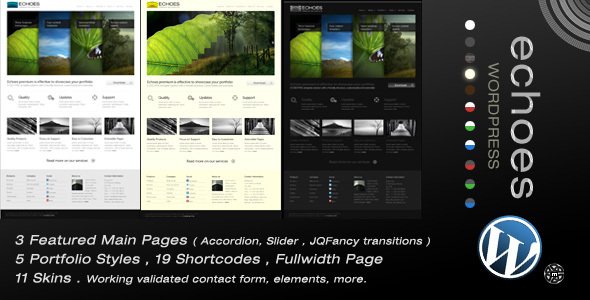 Echoes WordPress theme