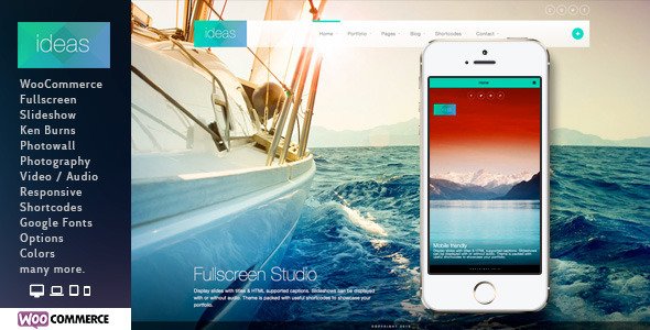 Ideas WordPress theme