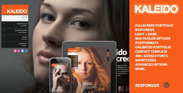 Kaleido WordPress theme