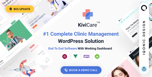 KiviCare WordPress theme