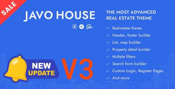 Javo House WordPress theme