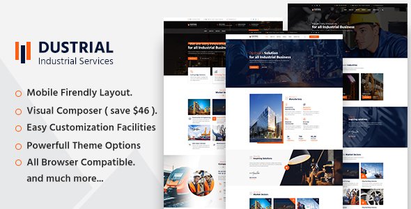 Dustrial WordPress theme