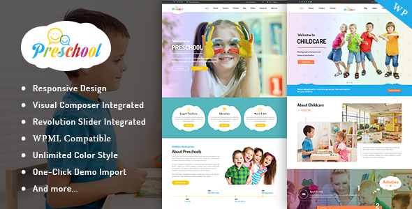 Preschool WordPress theme