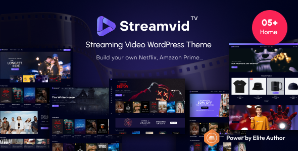 StreamVid WordPress theme