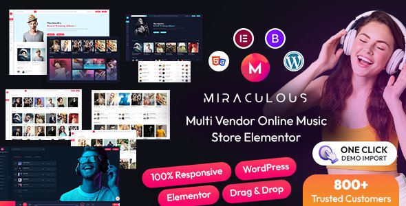Miraculous WordPress theme