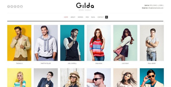 Gilda WordPress theme