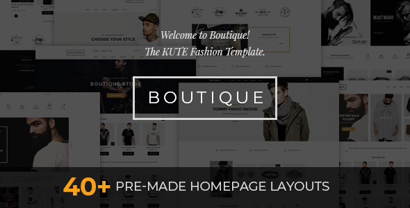 Boutique WordPress theme