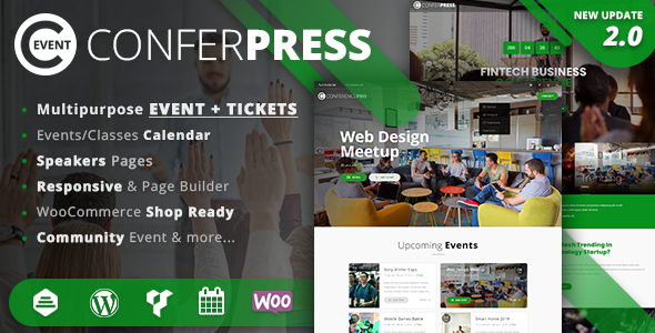 ConferPress WordPress theme