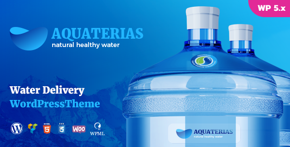 Aquaterias WordPress theme