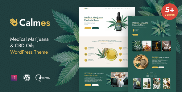 Calmes WordPress theme