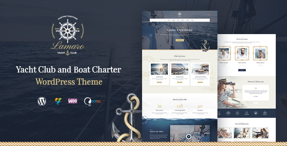 Lamaro WordPress theme