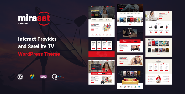 Mirasat WordPress theme