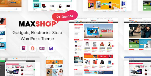 MaxShop WordPress theme