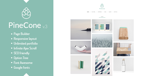 PineCone WordPress theme