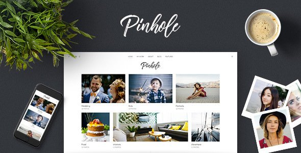 Pinhole WordPress theme