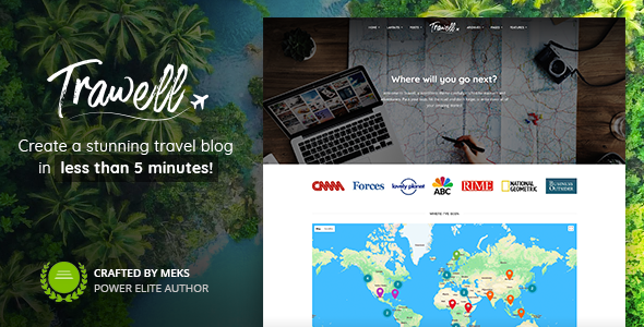 Trawell WordPress theme