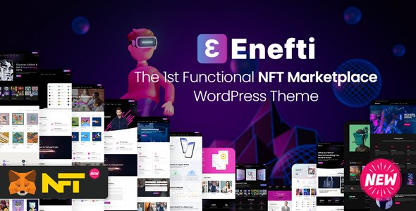 Enefti WordPress theme