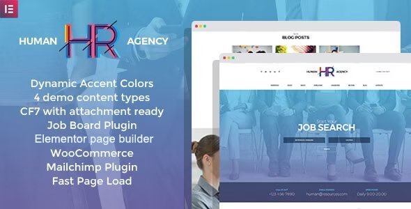 HR Human Consult WordPress theme