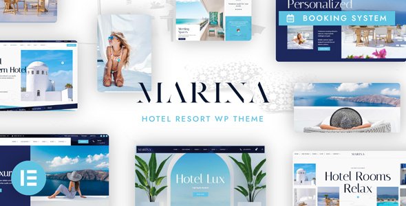 Marina Hotel Resort WordPress WordPress theme