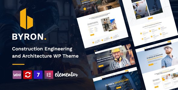Byron WordPress theme