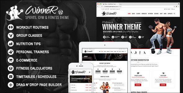 Winner WordPress theme