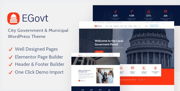 EGovt WordPress theme
