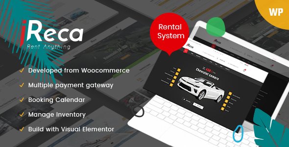 Ireca WordPress theme
