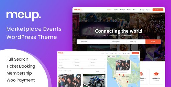 Meup WordPress theme